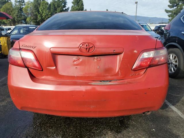 4T1BE46K77U625830 - 2007 TOYOTA CAMRY CE RED photo 6