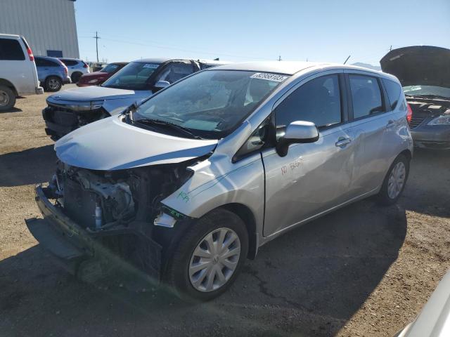 3N1CE2CP1EL423931 - 2014 NISSAN VERSA NOTE S SILVER photo 1