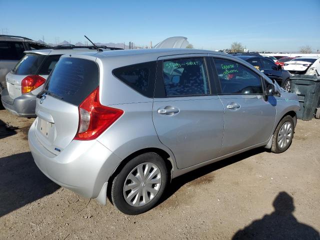 3N1CE2CP1EL423931 - 2014 NISSAN VERSA NOTE S SILVER photo 3