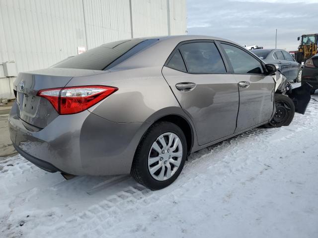 5YFBURHE9FP337394 - 2015 TOYOTA COROLLA L TAN photo 3