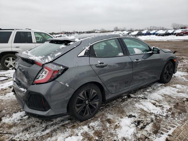 SHHFK7H58HU206773 - 2017 HONDA CIVIC EX GRAY photo 3