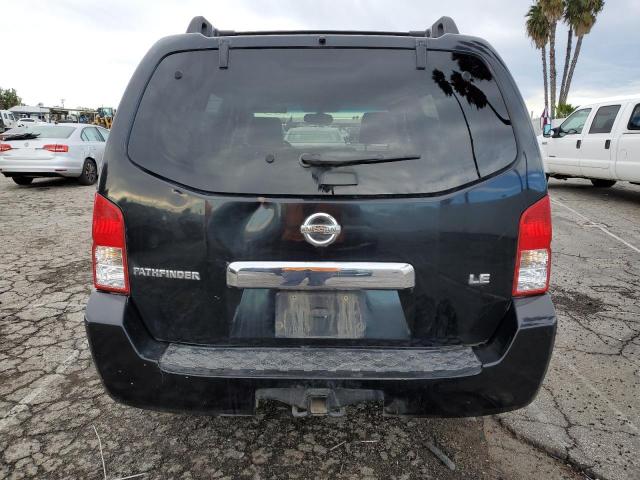 5N1AR18W25C754396 - 2005 NISSAN PATHFINDER LE BLACK photo 6