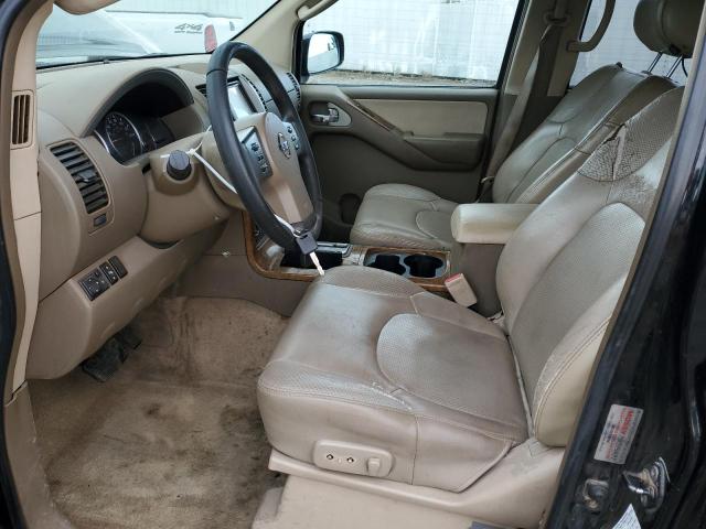 5N1AR18W25C754396 - 2005 NISSAN PATHFINDER LE BLACK photo 7