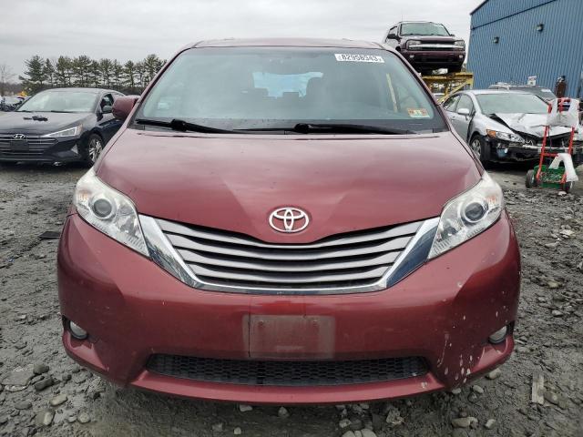 5TDYZ3DC1HS823253 - 2017 TOYOTA SIENNA XLE BURGUNDY photo 5