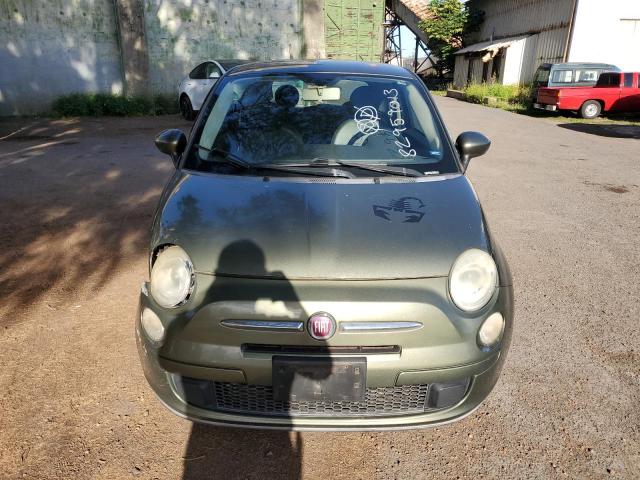 3C3CFFAR1CT106304 - 2012 FIAT 500 POP GREEN photo 5