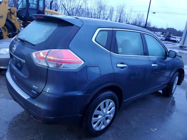 5N1AT2MV0EC866179 - 2014 NISSAN ROGUE S BLUE photo 3