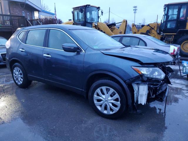 5N1AT2MV0EC866179 - 2014 NISSAN ROGUE S BLUE photo 4