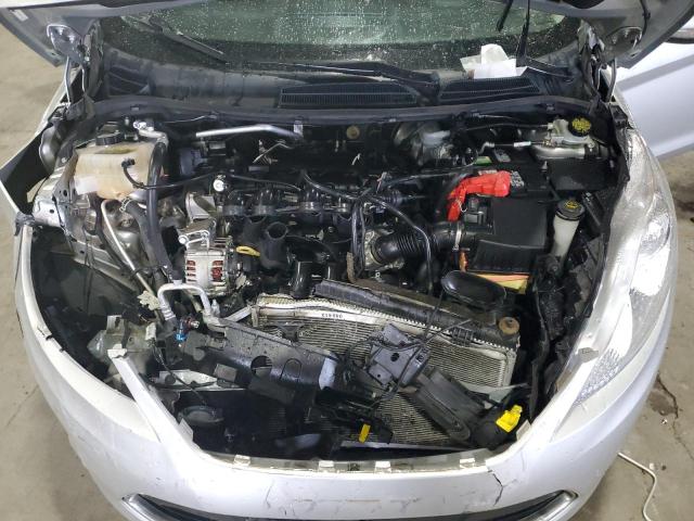 3FADP4BJ0DM221424 - 2013 FORD FIESTA SE SILVER photo 11