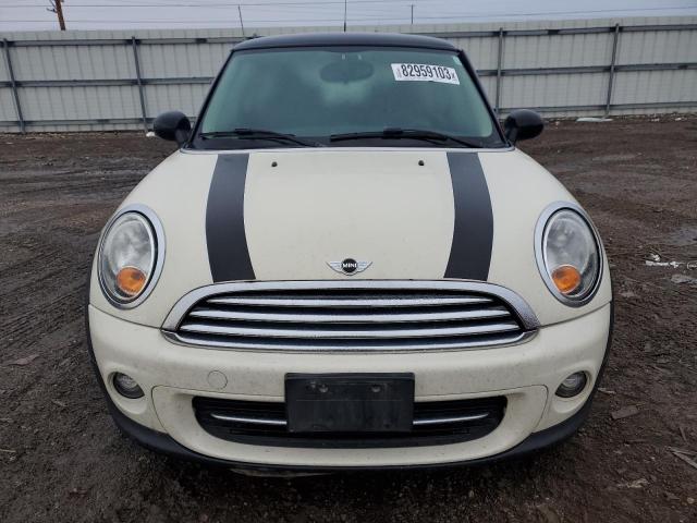 WMWSU3C58DT370541 - 2013 MINI COOPER WHITE photo 5