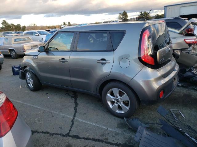 KNDJN2A28K7694996 - 2019 KIA SOUL GRAY photo 2