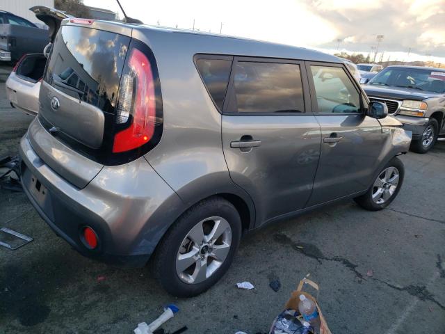 KNDJN2A28K7694996 - 2019 KIA SOUL GRAY photo 3