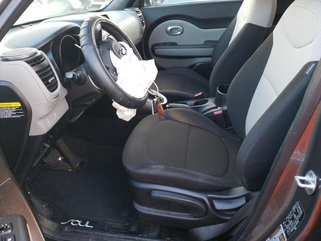 KNDJN2A28K7694996 - 2019 KIA SOUL GRAY photo 7