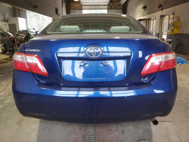 4T1BE46K17U015177 - 2007 TOYOTA CAMRY CE BLUE photo 6