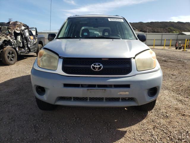 JTEGD20V940006598 - 2004 TOYOTA RAV4 SILVER photo 5