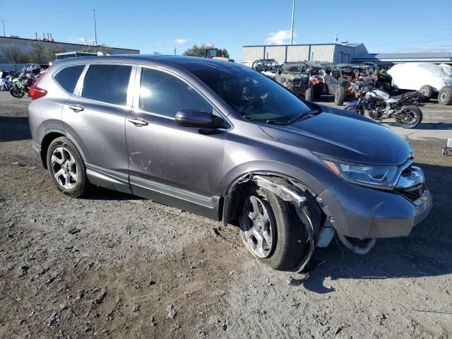 7FARW1H84HE004558 - 2017 HONDA CR-V EXL GRAY photo 4