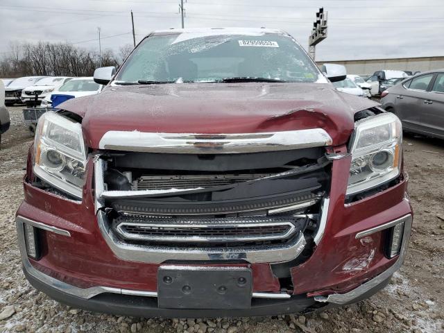 2GKFLUEK3G6219219 - 2016 GMC TERRAIN SLT RED photo 5