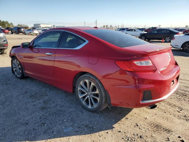 1HGCT2B88EA006411 - 2014 HONDA ACCORD EXL RED photo 2