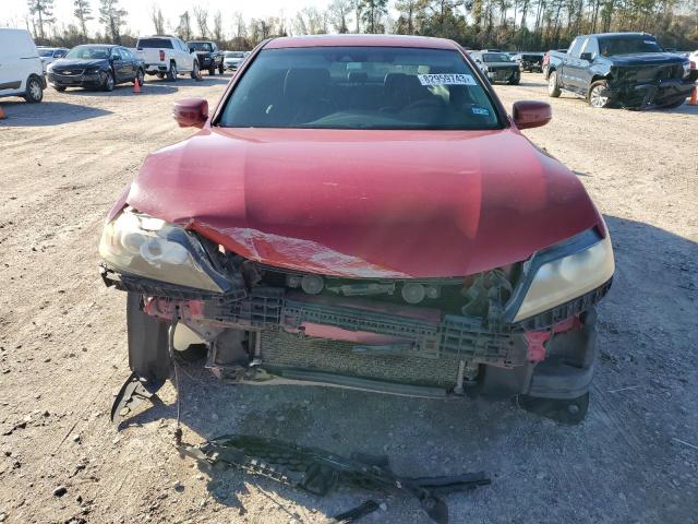 1HGCT2B88EA006411 - 2014 HONDA ACCORD EXL RED photo 5