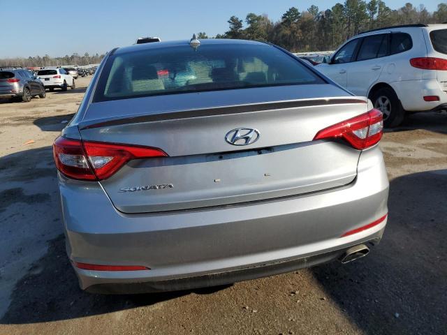 5NPE24AF1HH504162 - 2017 HYUNDAI SONATA SE SILVER photo 6