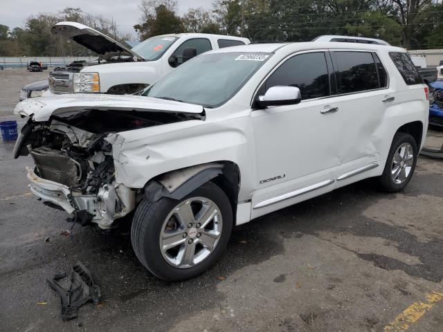 2GKALYEK5D6384878 - 2013 GMC TERRAIN DENALI WHITE photo 1