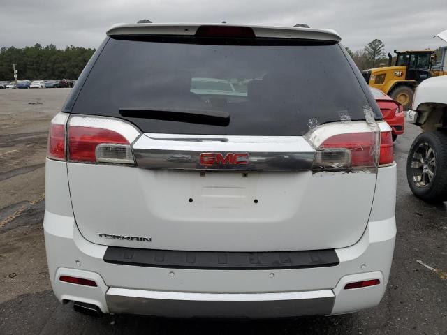 2GKALYEK5D6384878 - 2013 GMC TERRAIN DENALI WHITE photo 6