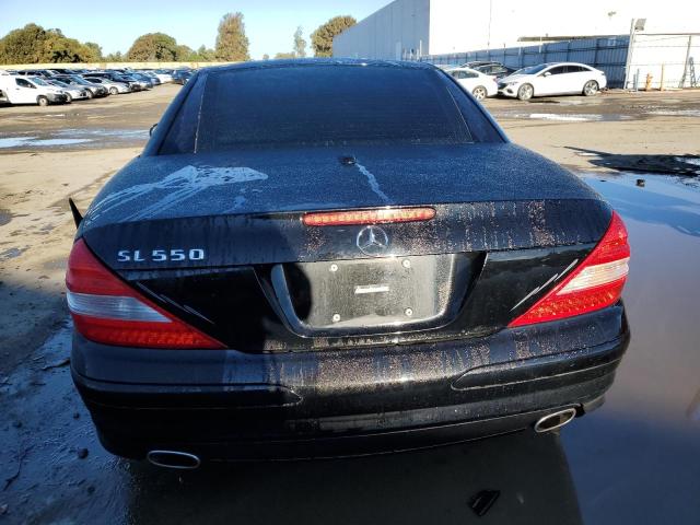 WDBSK71F18F140094 - 2008 MERCEDES-BENZ SL 550 BLACK photo 6