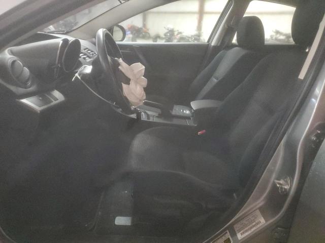 JM1BL1V7XD1819089 - 2013 MAZDA 3 I GRAY photo 7