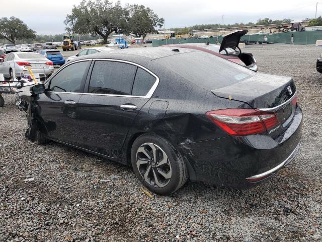 1HGCR2F78HA104276 - 2017 HONDA ACCORD EX BLACK photo 2