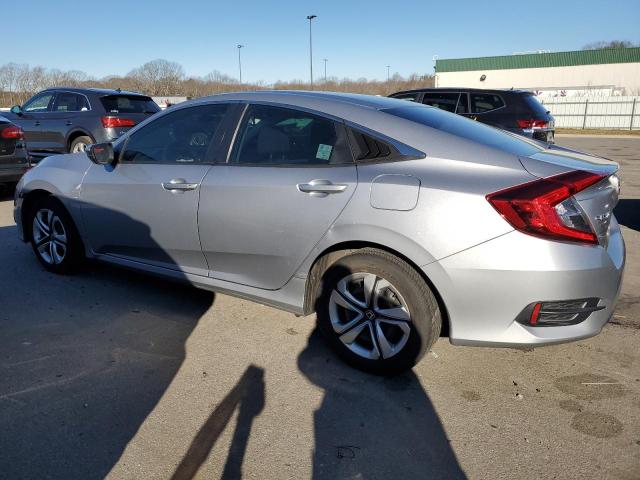 2HGFC2F53JH534267 - 2018 HONDA CIVIC LX SILVER photo 2