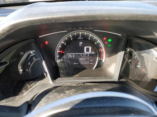 2HGFC2F53JH534267 - 2018 HONDA CIVIC LX SILVER photo 9