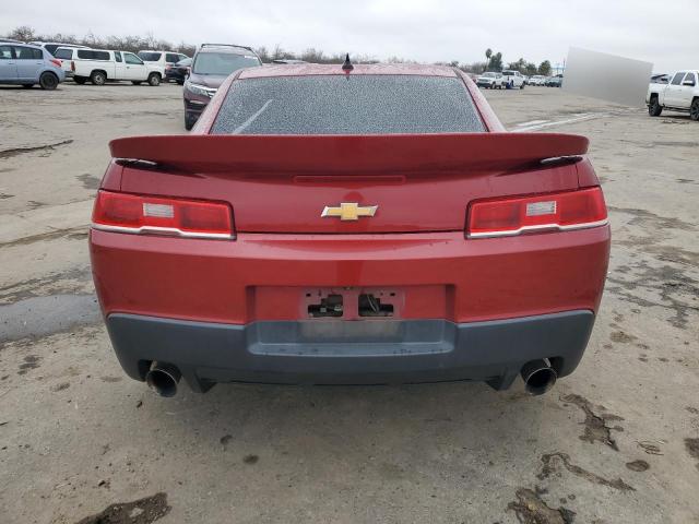 2G1FD1E36F9309194 - 2015 CHEVROLET CAMARO LT RED photo 6