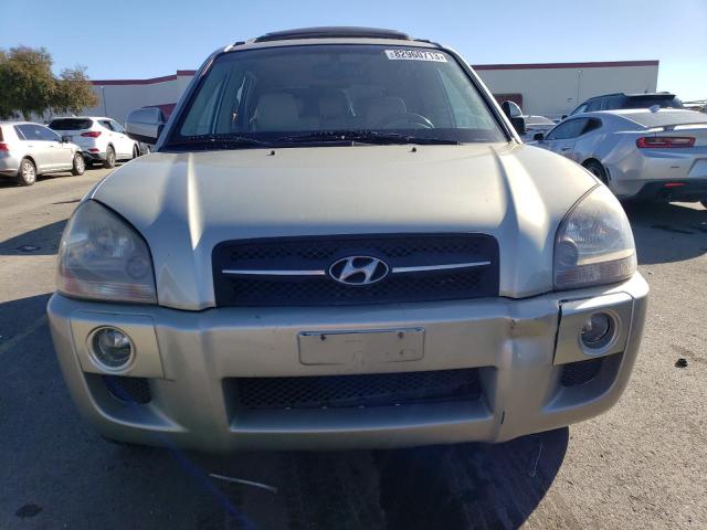 KM8JN12D86U436779 - 2006 HYUNDAI TUCSON GLS BEIGE photo 5