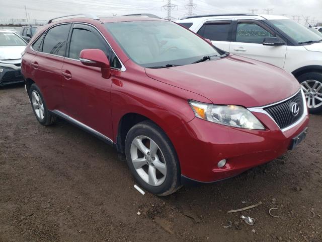 2T2BK1BA7BC088466 - 2011 LEXUS RX 350 RED photo 4