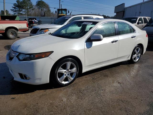 JH4CU2F63BC009834 - 2011 ACURA TSX WHITE photo 1