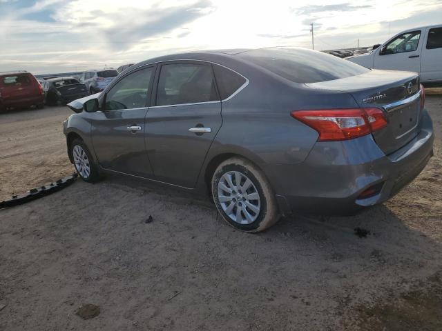 3N1AB7APXKY332672 - 2019 NISSAN SENTRA S GRAY photo 2