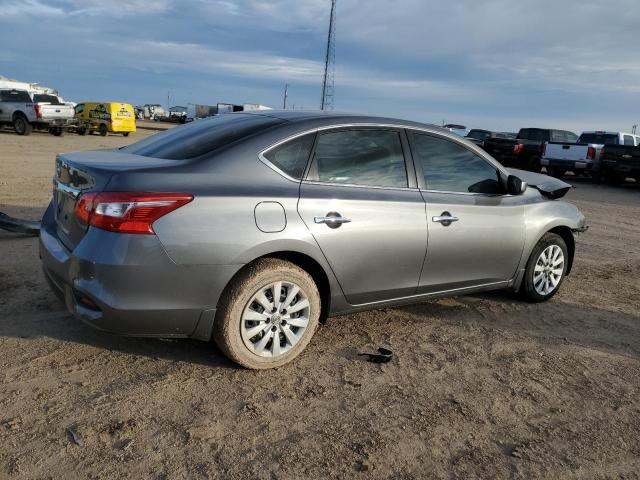 3N1AB7APXKY332672 - 2019 NISSAN SENTRA S GRAY photo 3