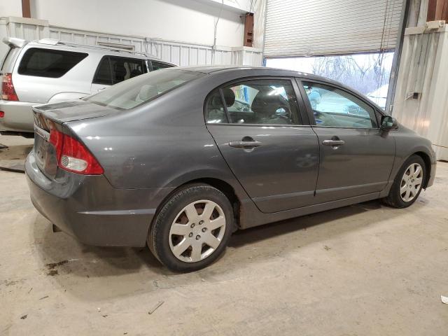 19XFA16529E046062 - 2009 HONDA CIVIC LX GRAY photo 3