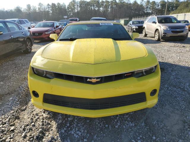 2G1FF3D31F9297074 - 2015 CHEVROLET CAMARO LT YELLOW photo 5