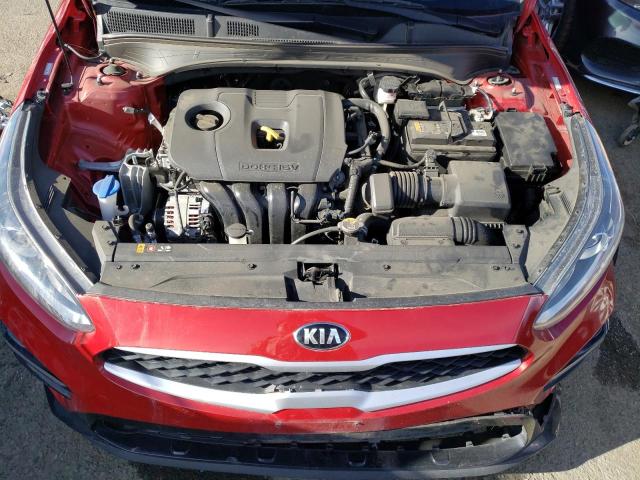 3KPF24AD6ME280081 - 2021 KIA FORTE FE CRIMSON photo 11