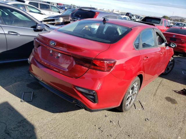 3KPF24AD6ME280081 - 2021 KIA FORTE FE CRIMSON photo 3