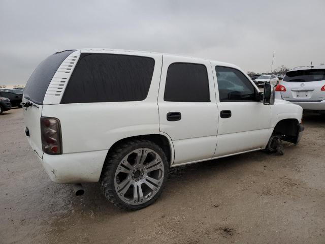 1GNEC13V84R209280 - 2004 CHEVROLET TAHOE C1500 WHITE photo 3