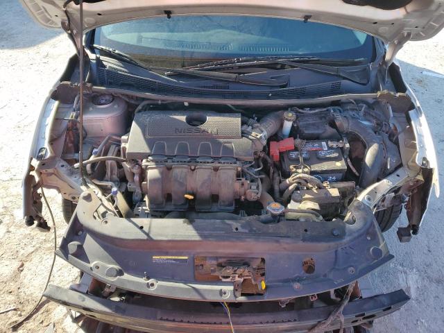 3N1AB7AP6KY253239 - 2019 NISSAN SENTRA S SILVER photo 11