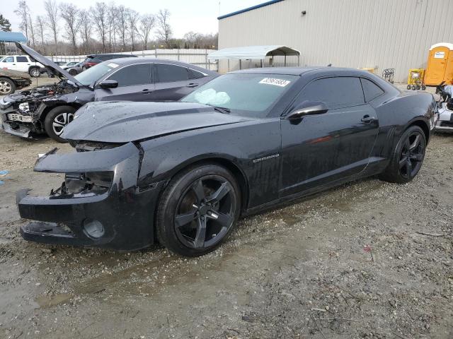 2G1FE1E31D9123492 - 2013 CHEVROLET CAMARO LS BLACK photo 1