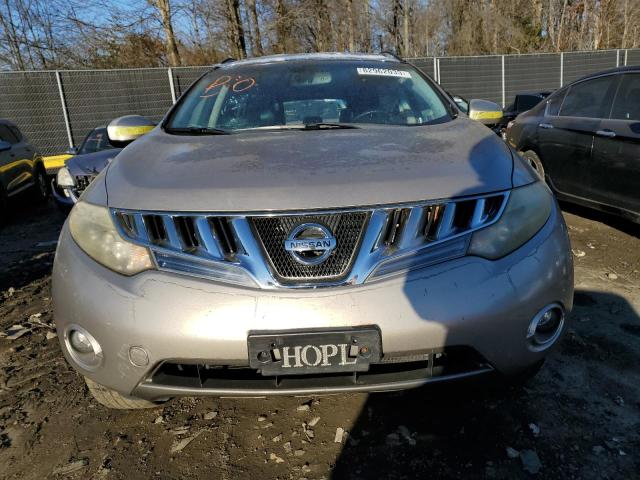 JN8AZ18W29W146519 - 2009 NISSAN MURANO S SILVER photo 5