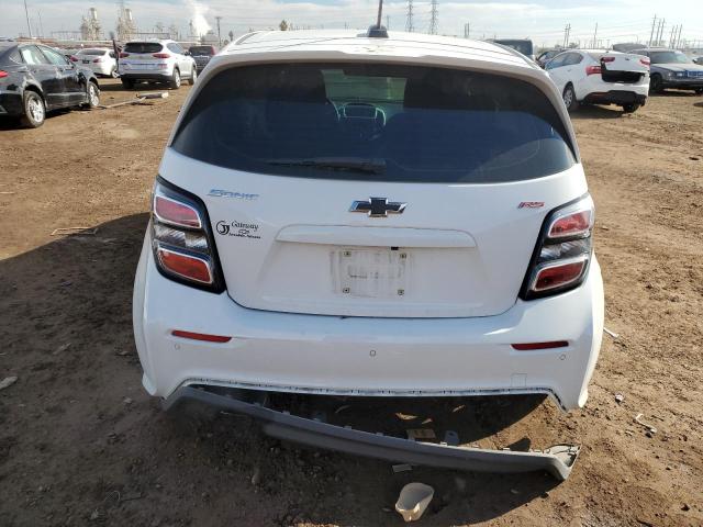 1G1JD6SB8L4108544 - 2020 CHEVROLET SONIC LT WHITE photo 6