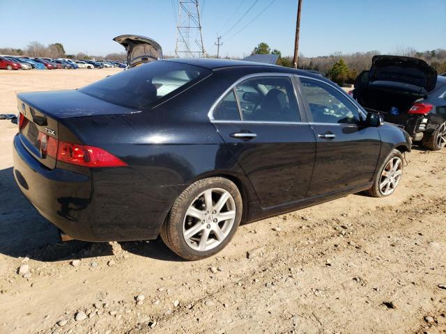 JH4CL96864C015580 - 2004 ACURA TSX BLACK photo 3