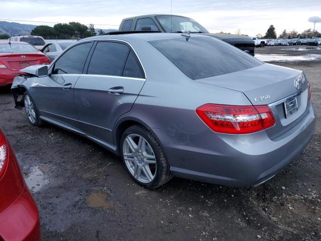 WDDHF5GB3AA106711 - 2010 MERCEDES-BENZ E 350 GRAY photo 2