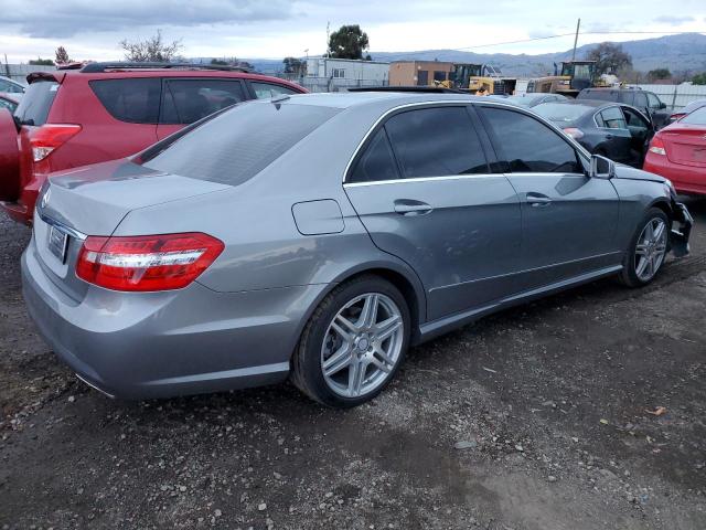 WDDHF5GB3AA106711 - 2010 MERCEDES-BENZ E 350 GRAY photo 3