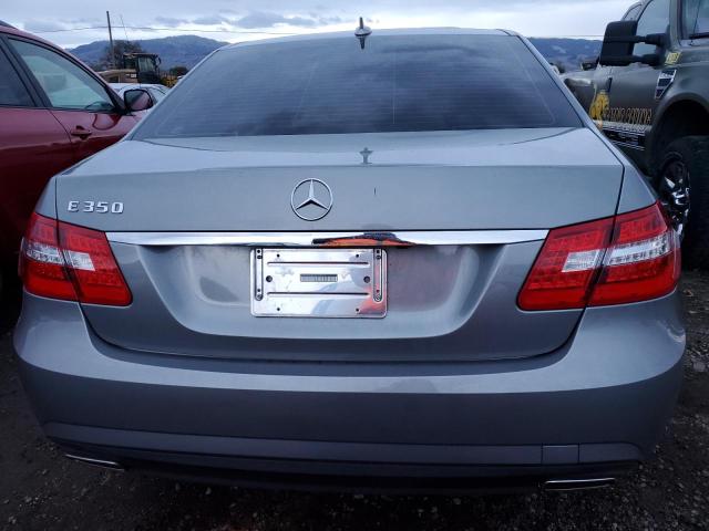 WDDHF5GB3AA106711 - 2010 MERCEDES-BENZ E 350 GRAY photo 6