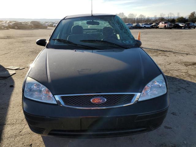 1FAHP34N47W356227 - 2007 FORD FOCUS ZX4 BLACK photo 5